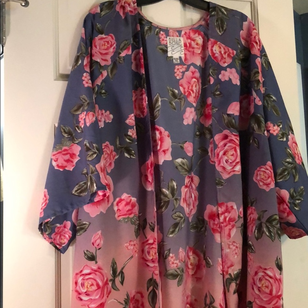Billabong Kimono Floral Top